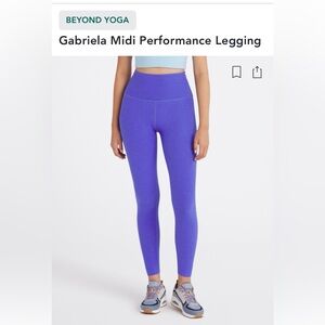 Beyond Yoga Gabriela Midi Performance legging